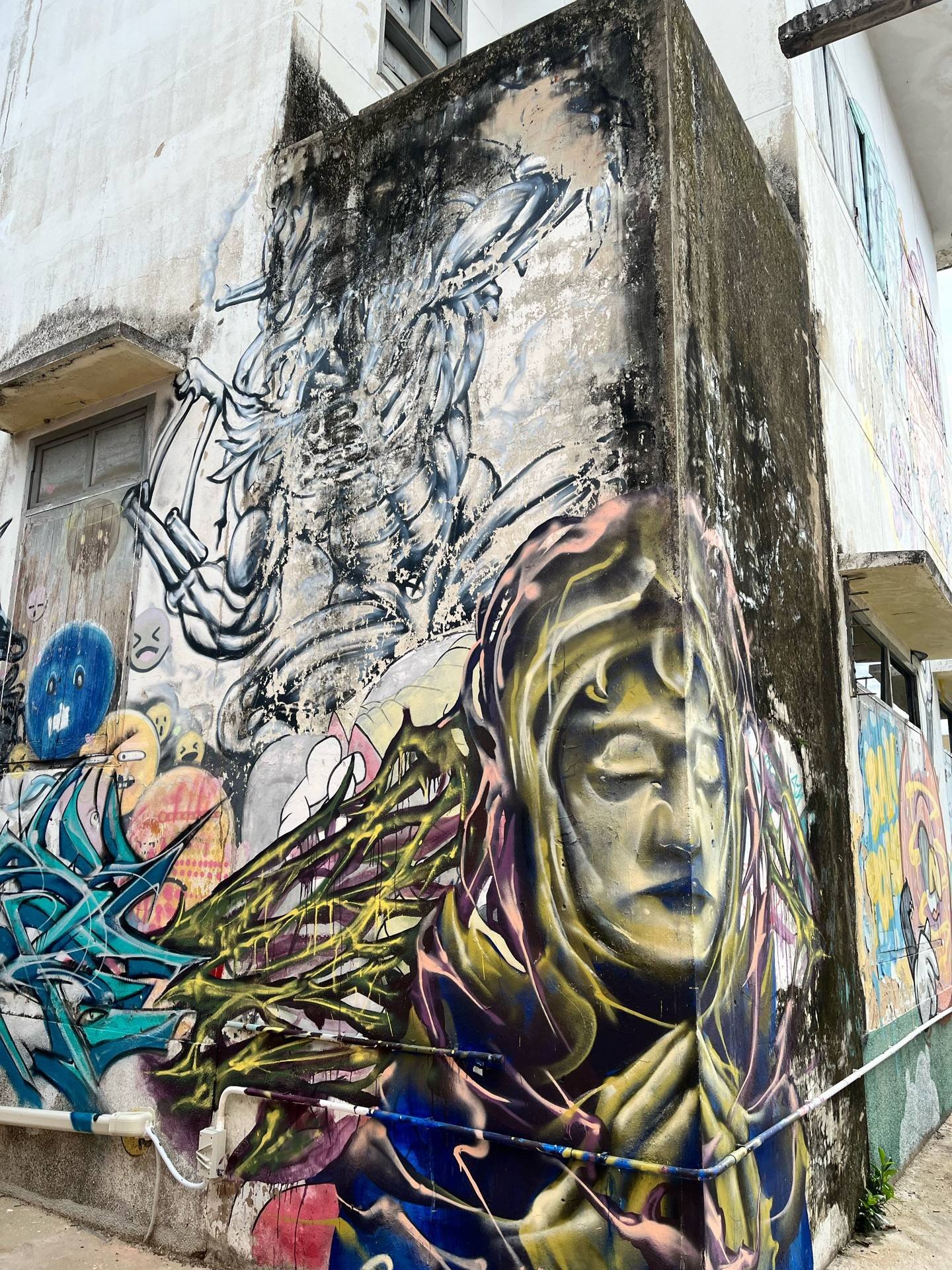 สตรีทอาร์ทบ้านโป่ง