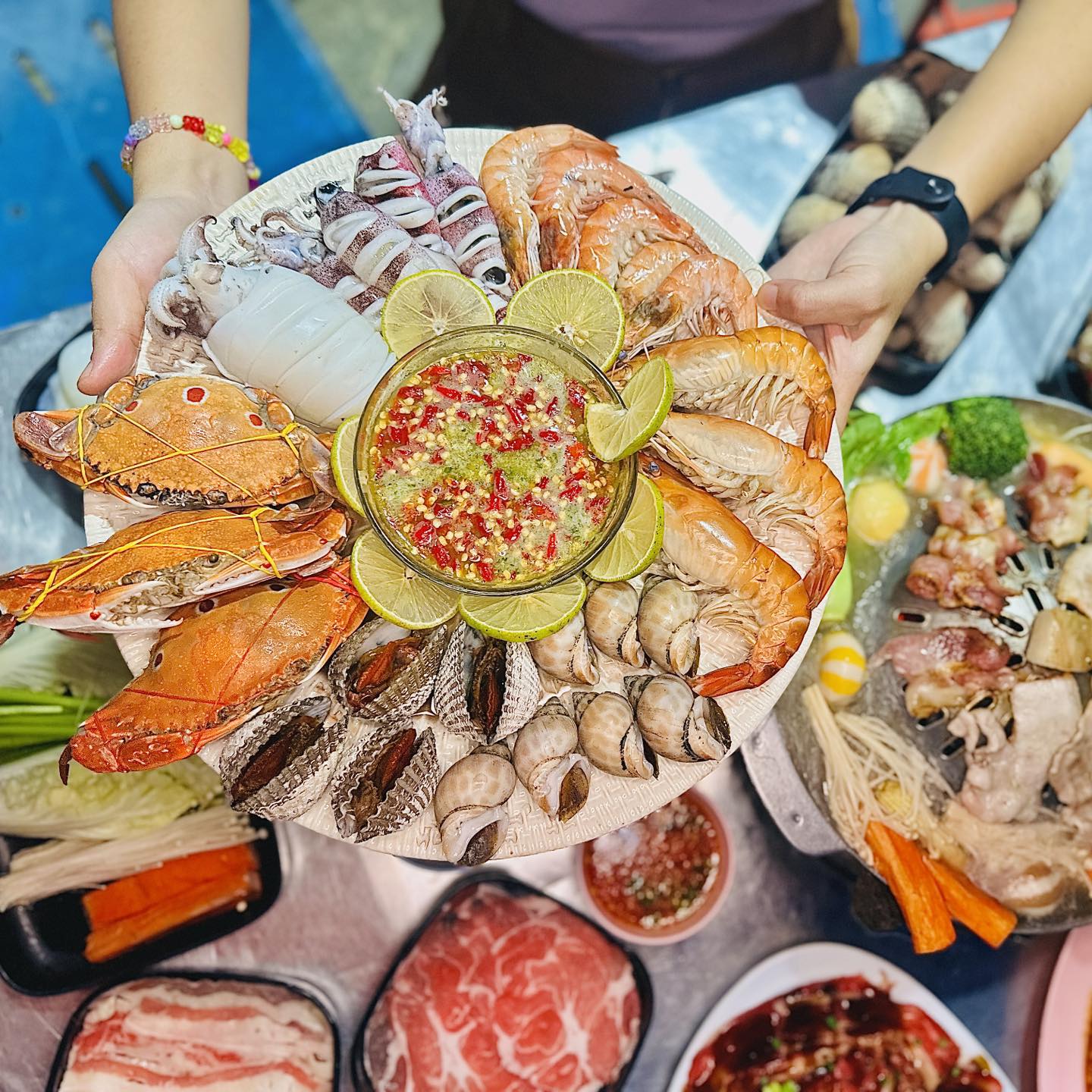 อาป๋า หมูย่างเกาหลี บ้านโป่ง