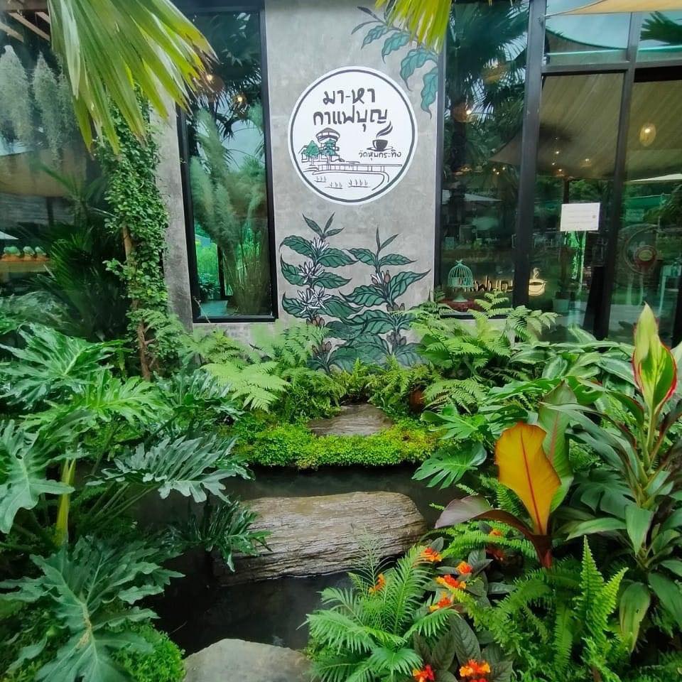 มา-หา กาแฟบุญ ตลาดร่มสัก วัดหุบกระทิง