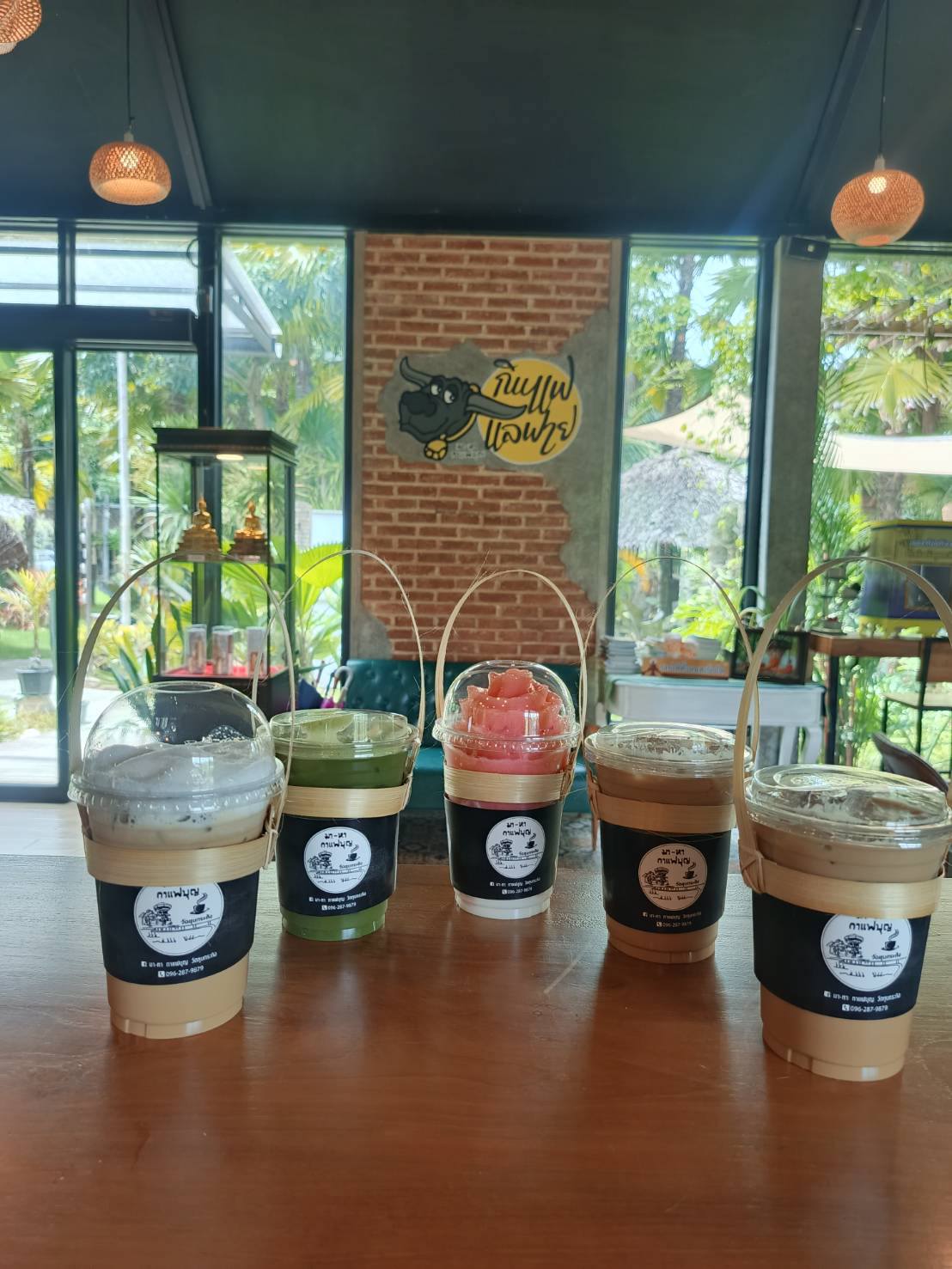 มา-หา กาแฟบุญ ตลาดร่มสัก วัดหุบกระทิง